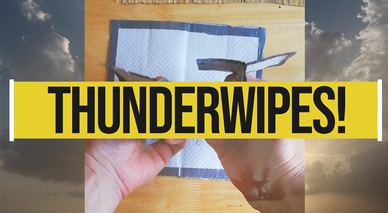 ThunderWipes! Pre-Launch Video Ad