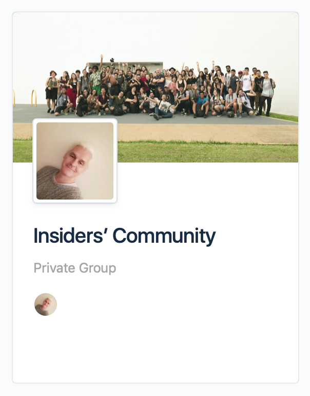 Joining My Insiders’ Community