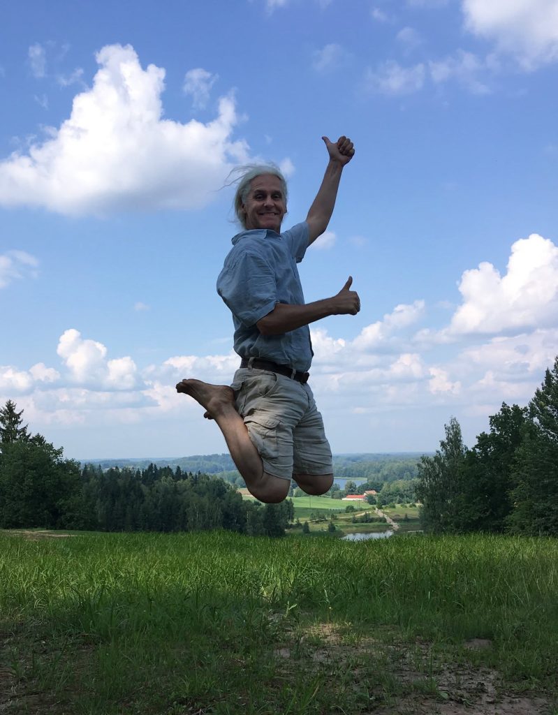 Lēciens Gaiziņkalnā.
